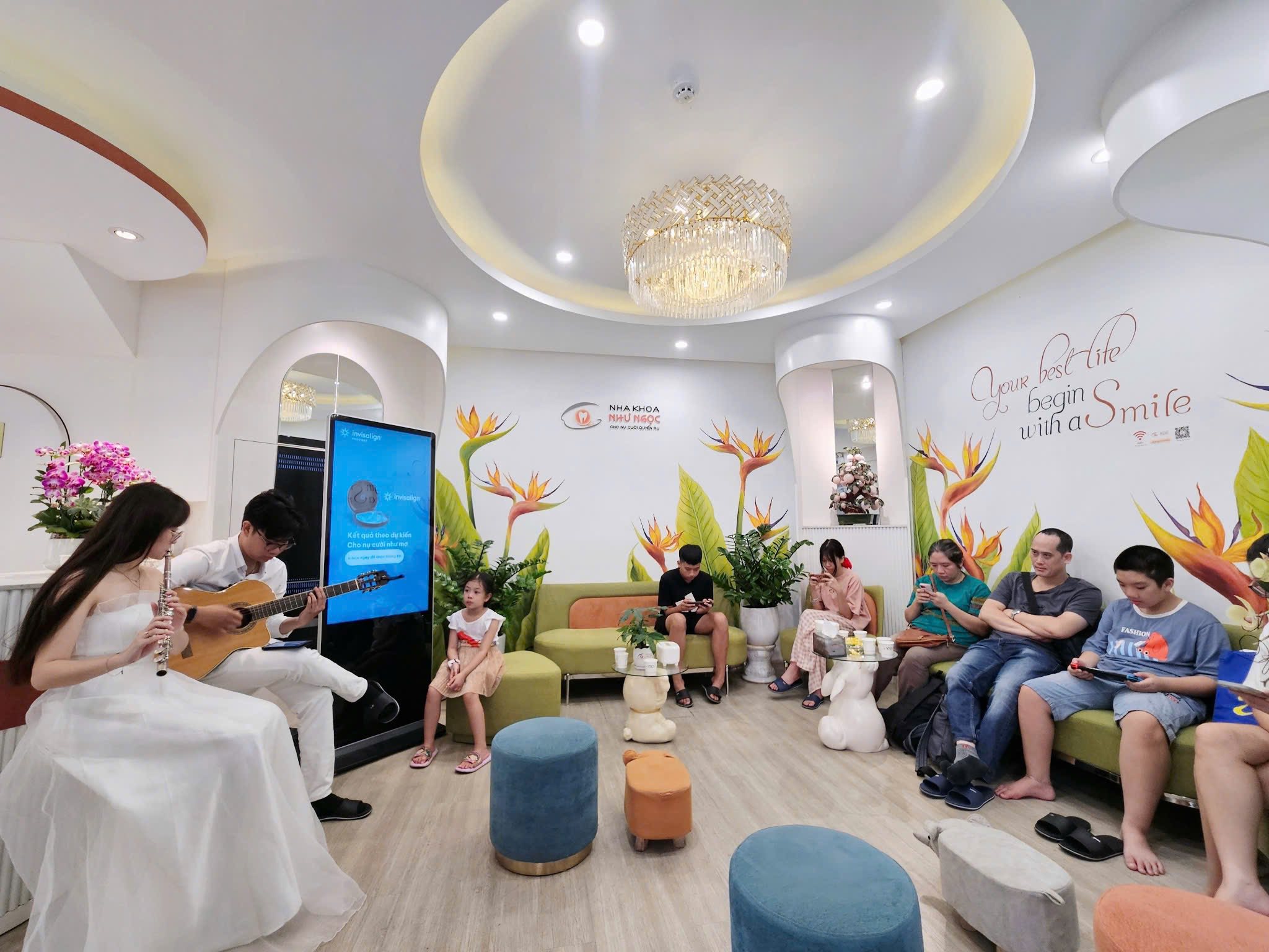 Reception and Initial Check-in